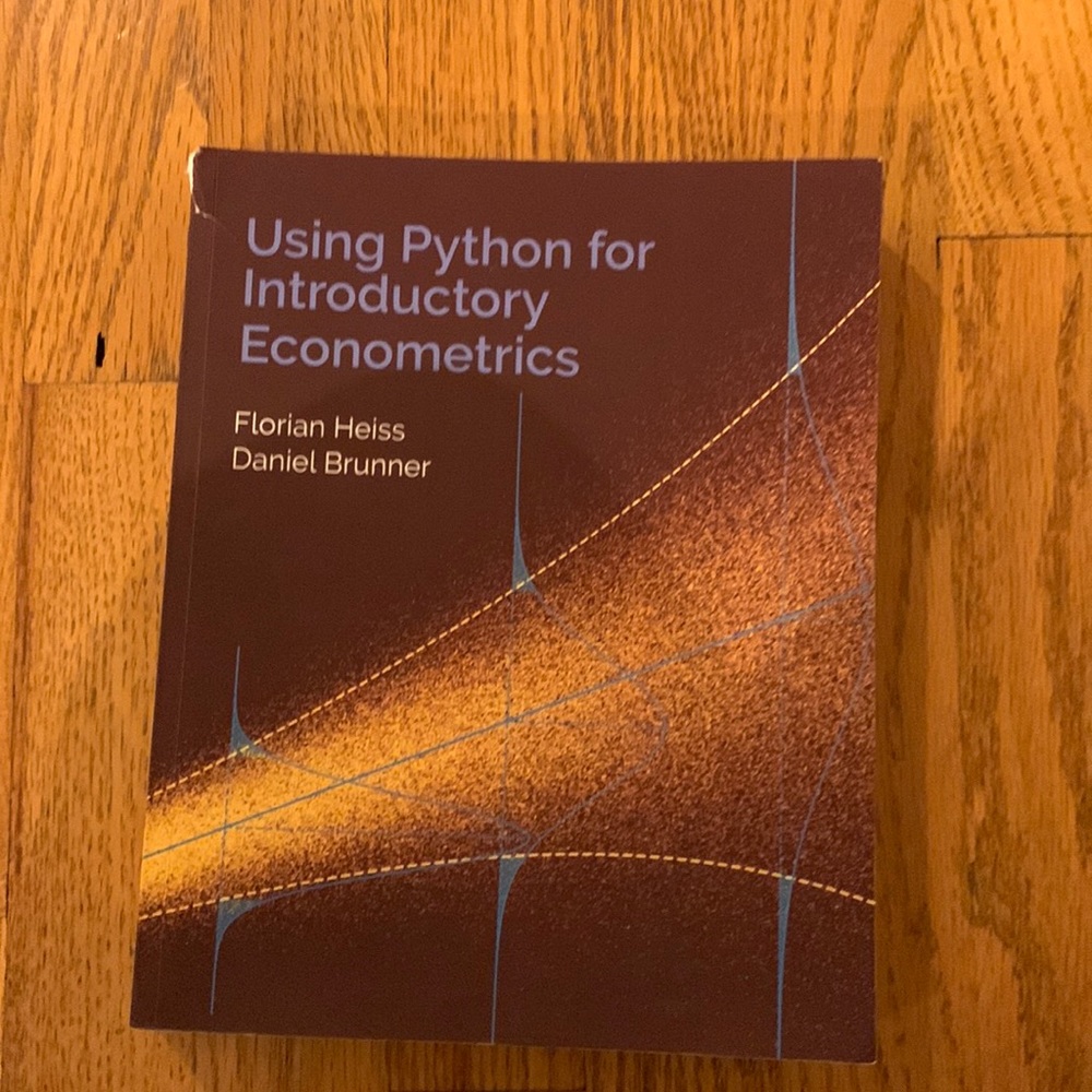 Using Python for Introductory Econometrics Florian Heiss and Daniel Brunner